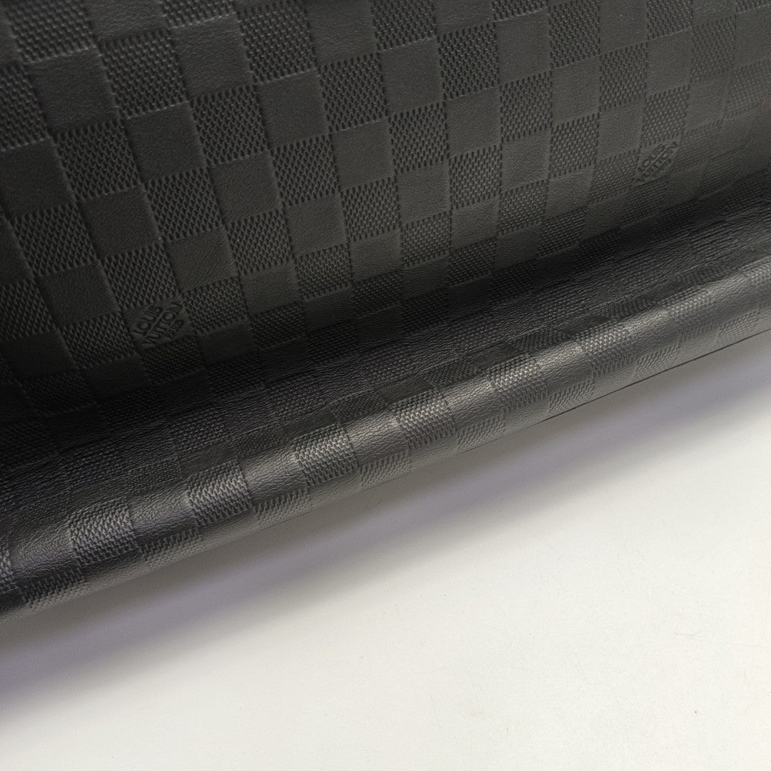 CALYPSO Damier Graphite Calfskin Black