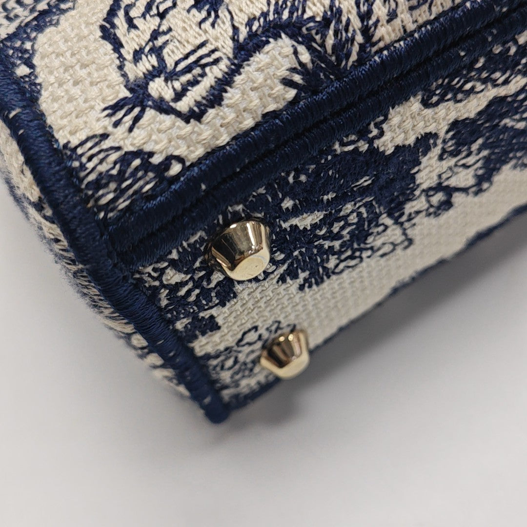 Lady Dior Mini Canvas Multicolor