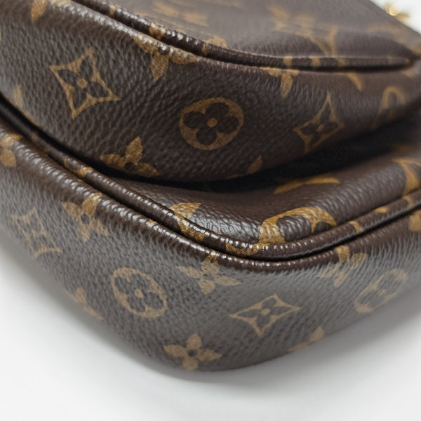MULTI Monogram Coated Canvas Brown