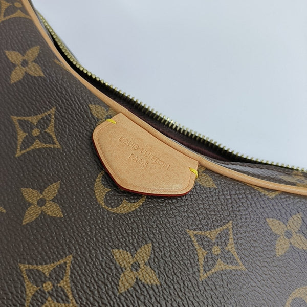 CROISSANT Monogram Coated Canvas Brown
