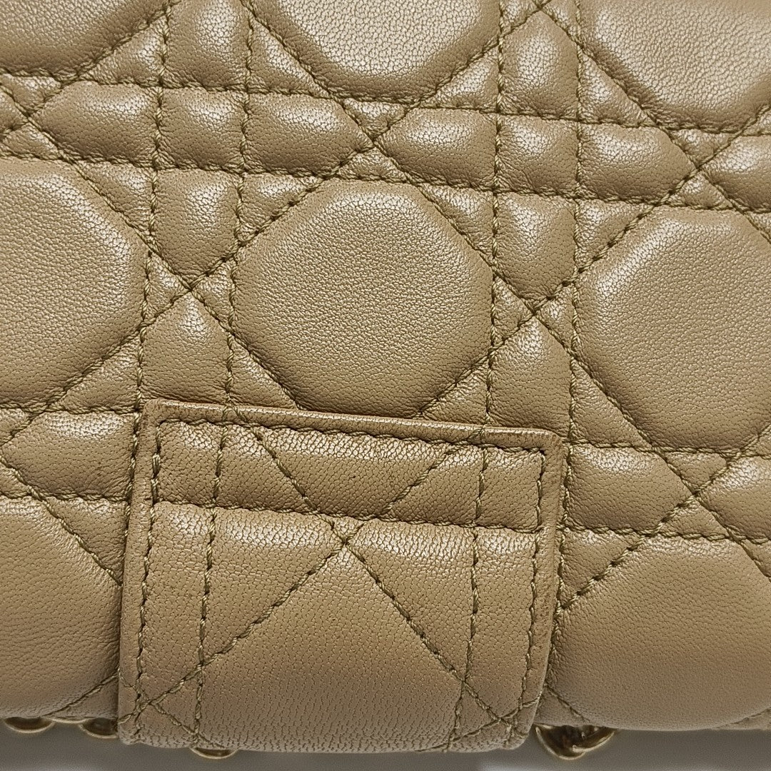Miss Dior Cannage Lambskin Beige