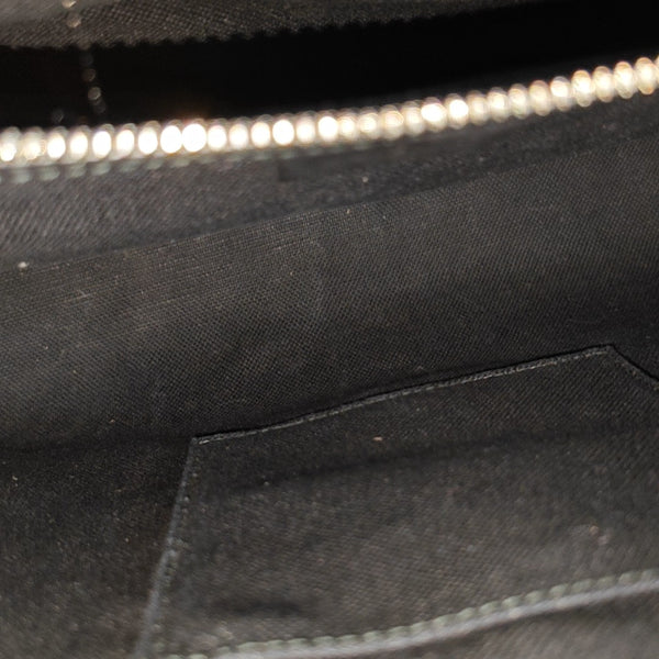 Nightcourrier Monogram Coated Canvas Black