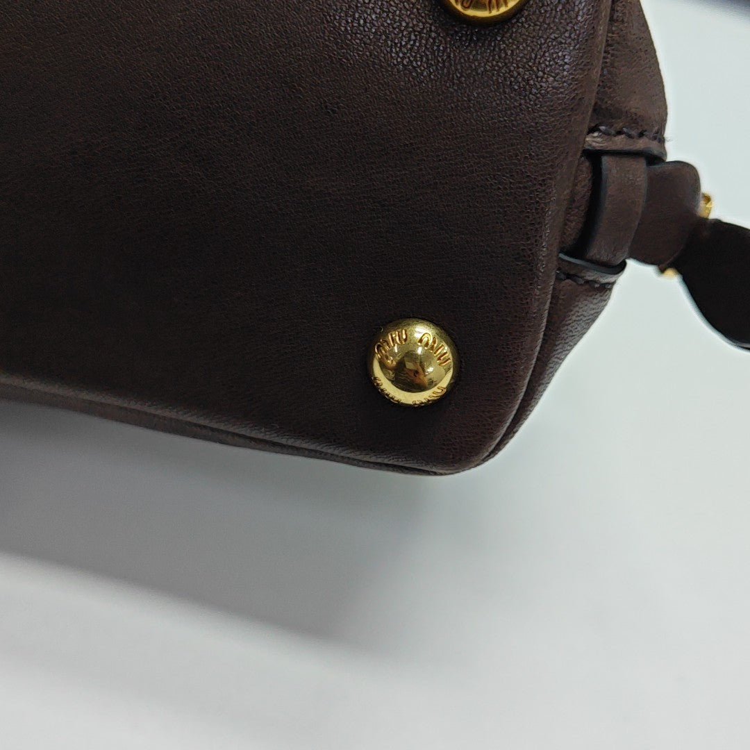 Aventure Mini Lambskin Brown
