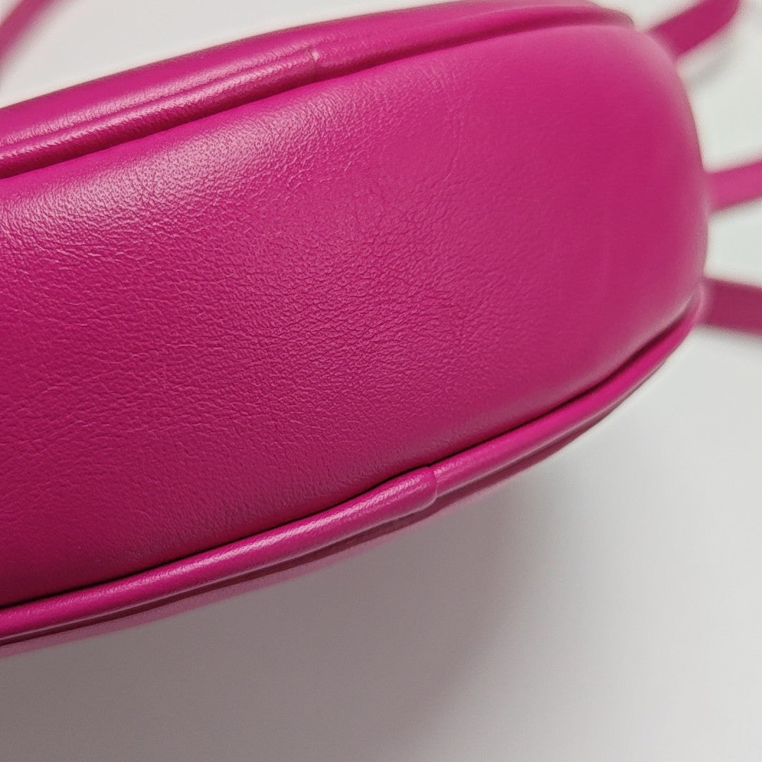 Calfskin Shoulder Bag Pink