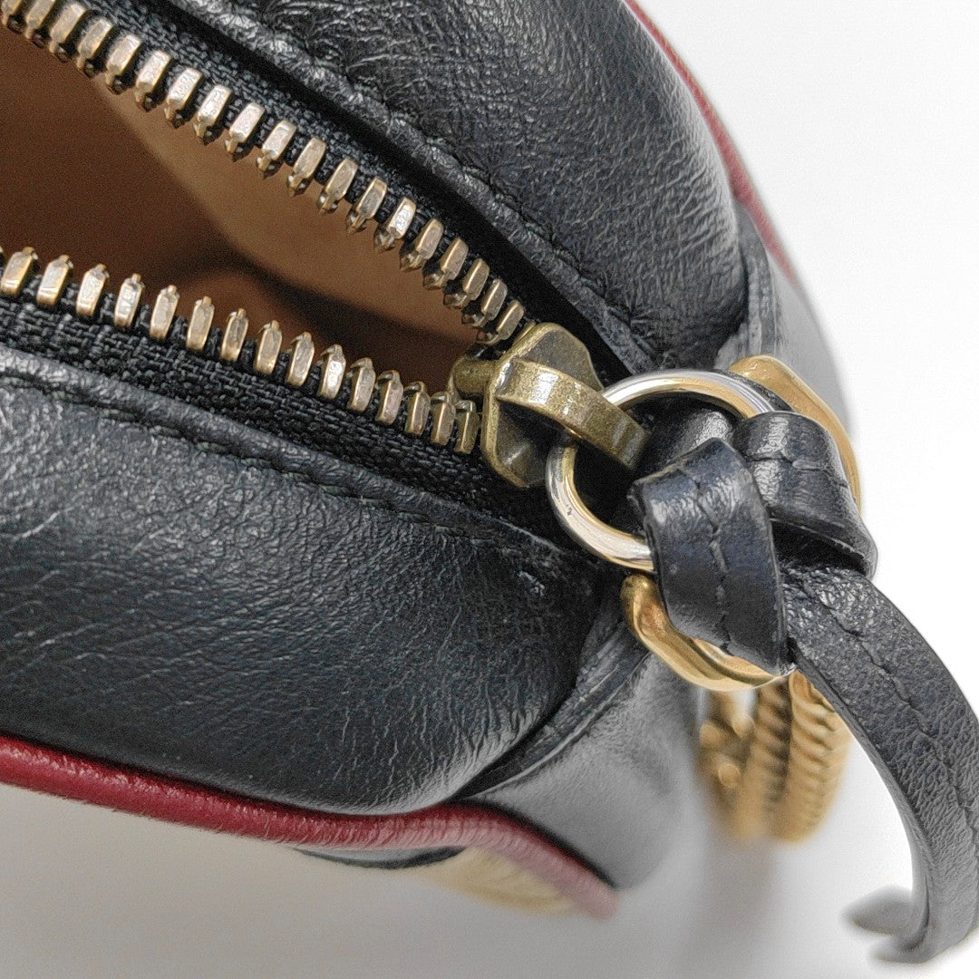 Authenticated pre-owned  GG Marmont Mini Quilted Calfskin Multicolor - Shoulder Bag at Looply