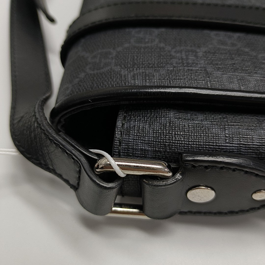 Monogram Coated Canvas Black