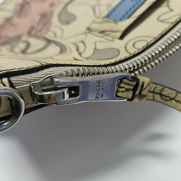 Calfskin Shoulder Bag White