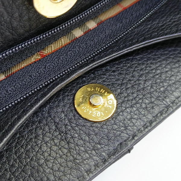 Calfskin Shoulder Bag Black