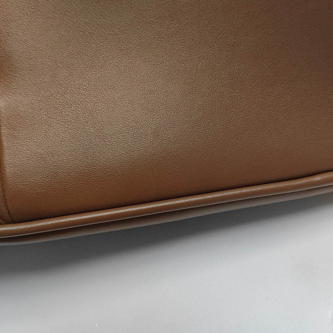 Beau Large Calfskin Brown