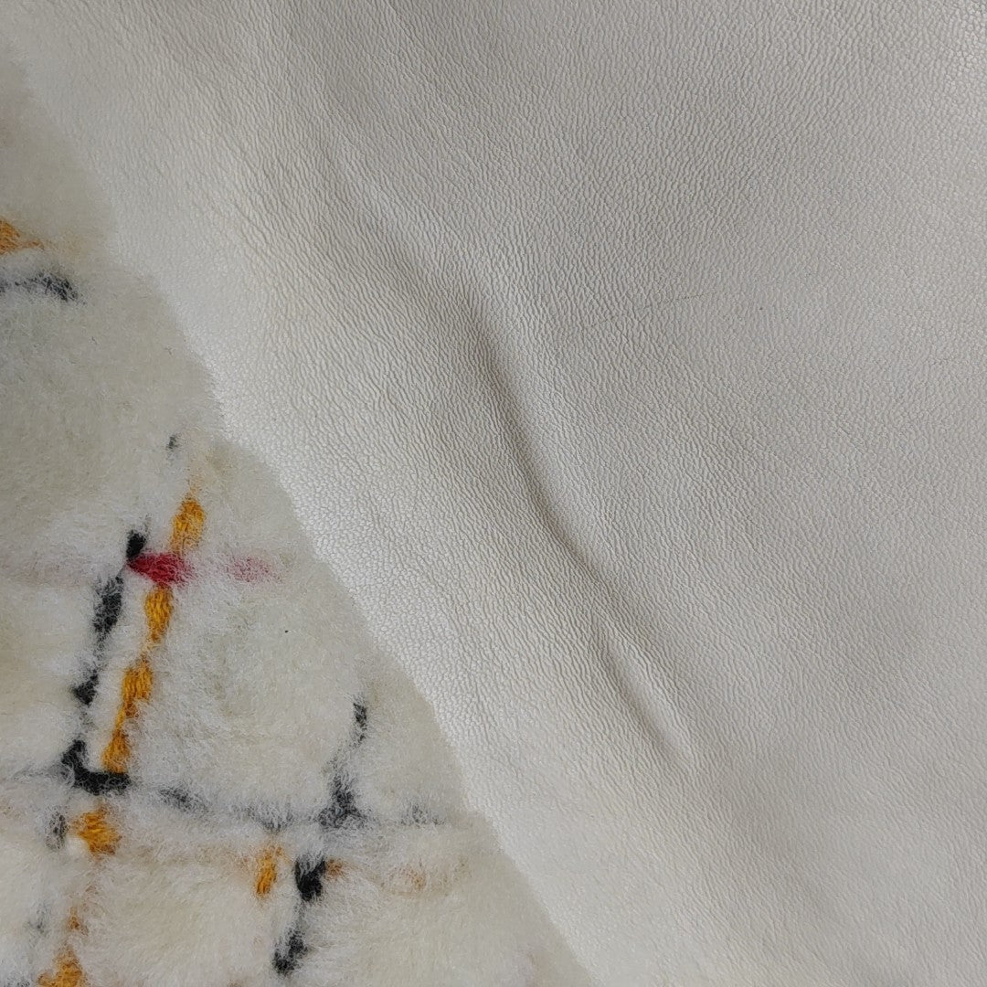 Fabric Shoulder Bag White