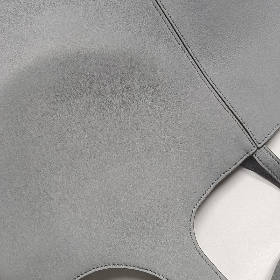 TRI FOLD Calfskin Blue