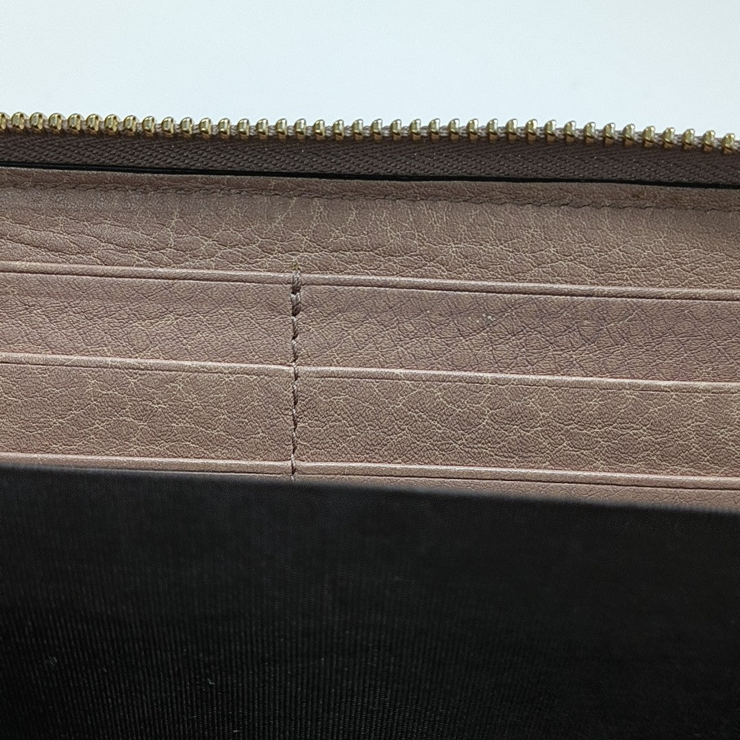 Monogram Calfskin Wallet Pink