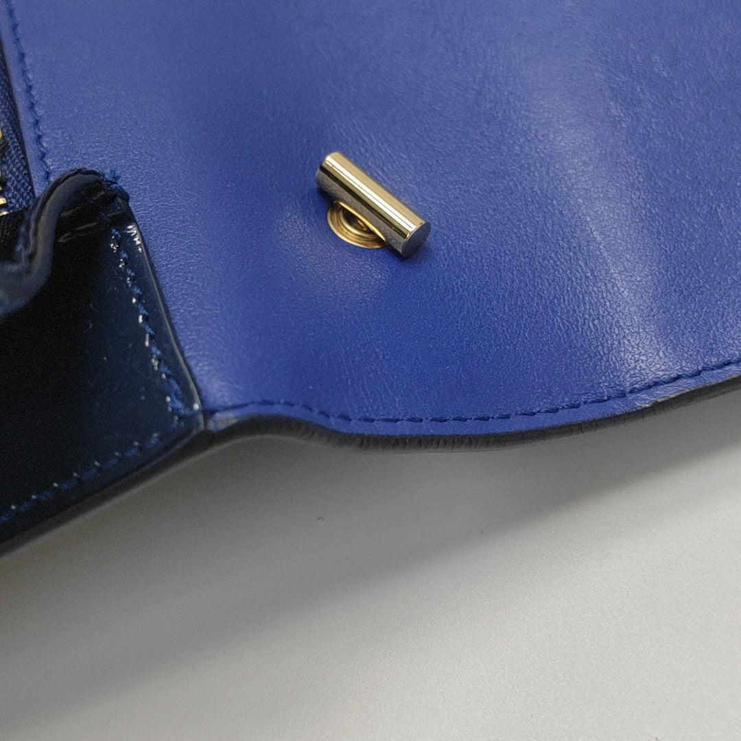 Ginny Patent Leather Blue
