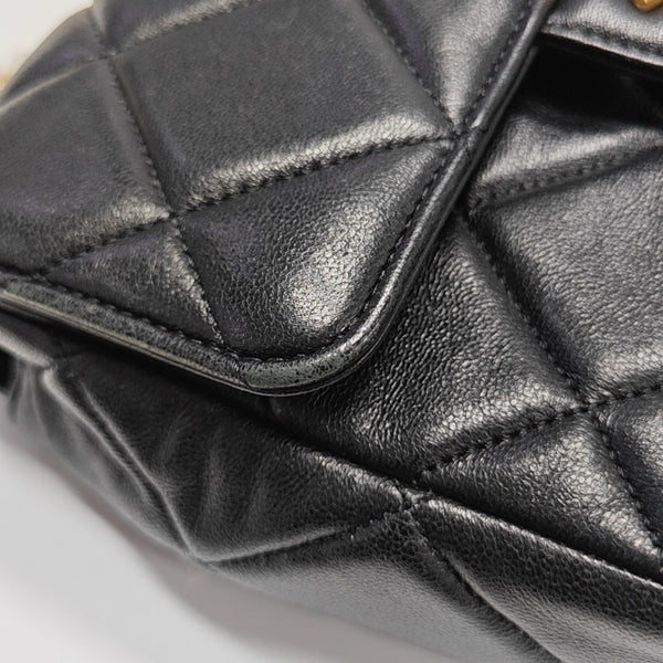 CLASSIC FLAP Mini Quilted Lambskin Black