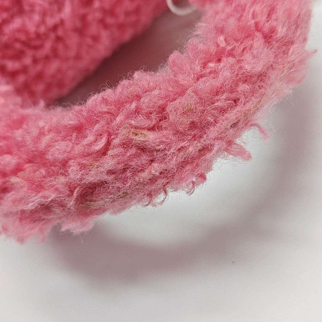 Hourglass Mini Sheepskin Pink
