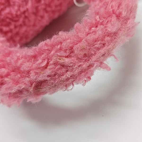 Hourglass Mini Sheepskin Pink