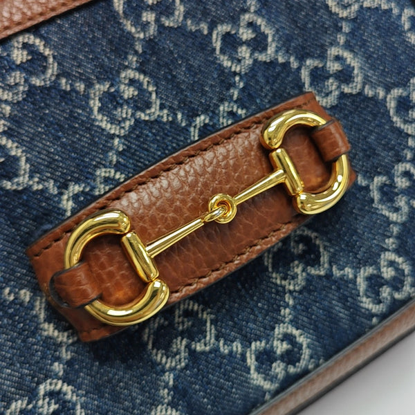 Horsebit 1955 Mini Denim Blue