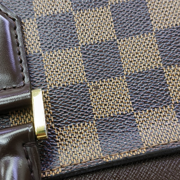 TRIANA Damier Ebene Coated Canvas Brown