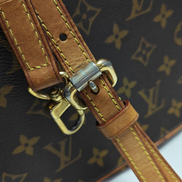PALERMO PM Monogram Coated Canvas Brown