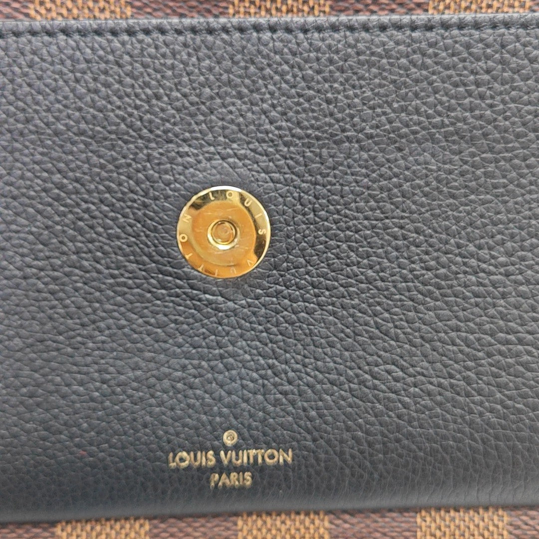 VAVIN Damier Ebene Coated Canvas Brown