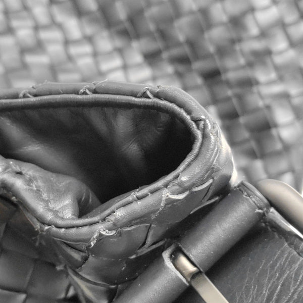 Lambskin Shoulder Bag Black