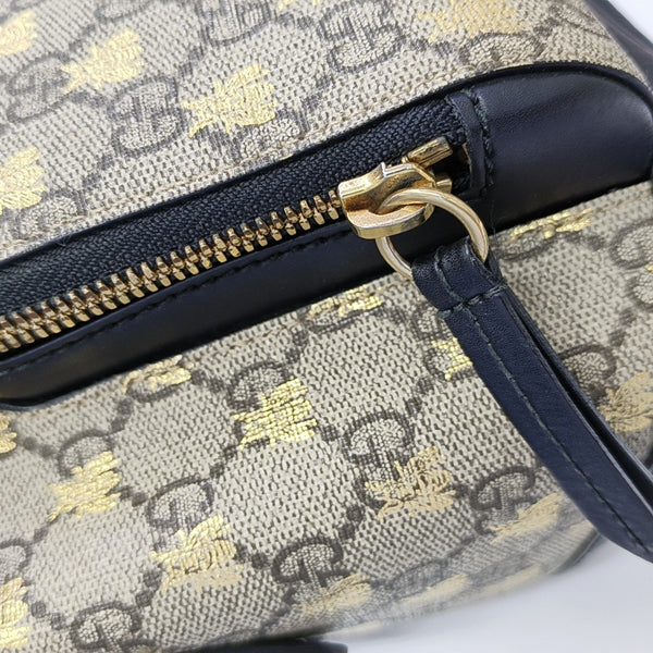 Eden Monogram Coated Canvas Beige