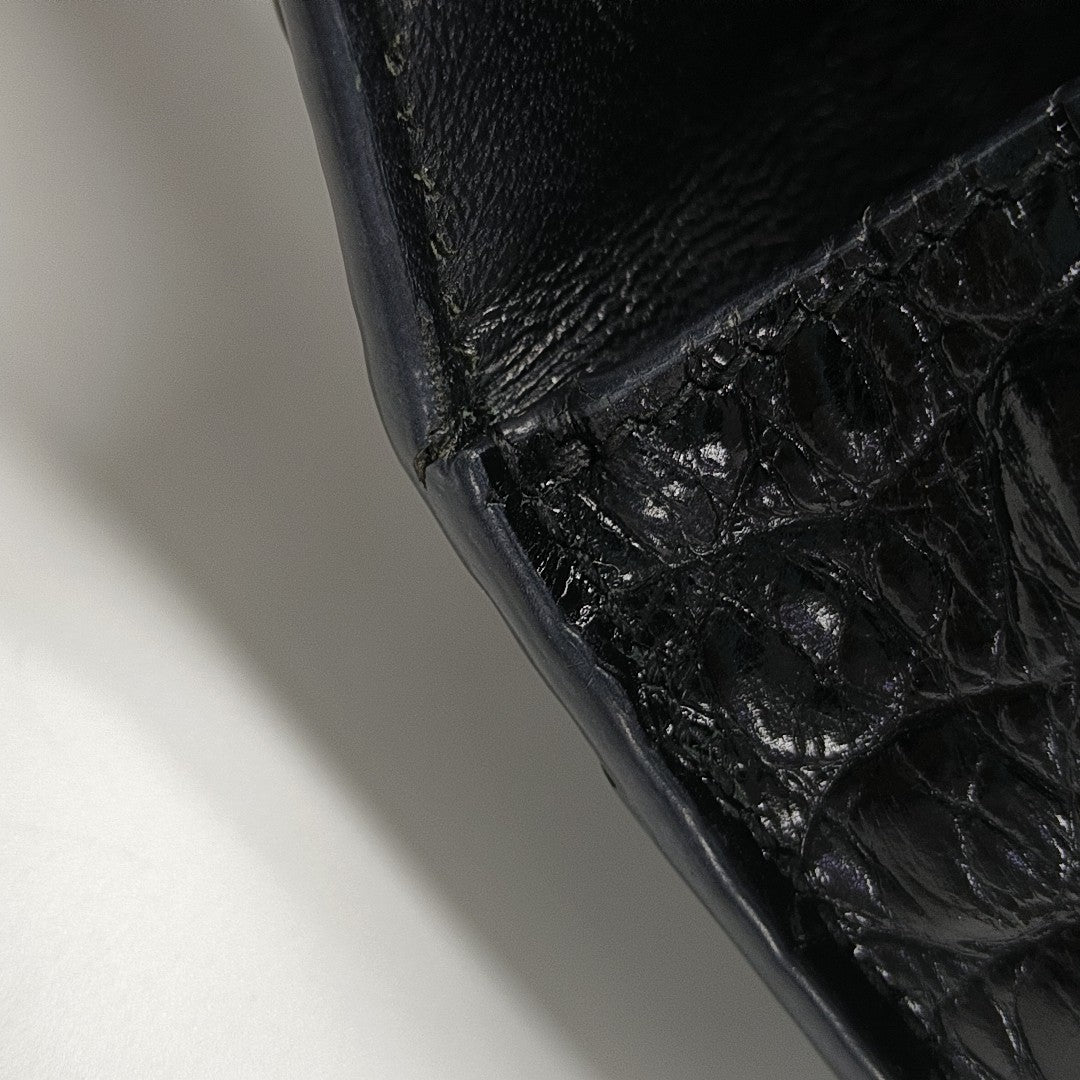 Hourglass Small Calfskin Black