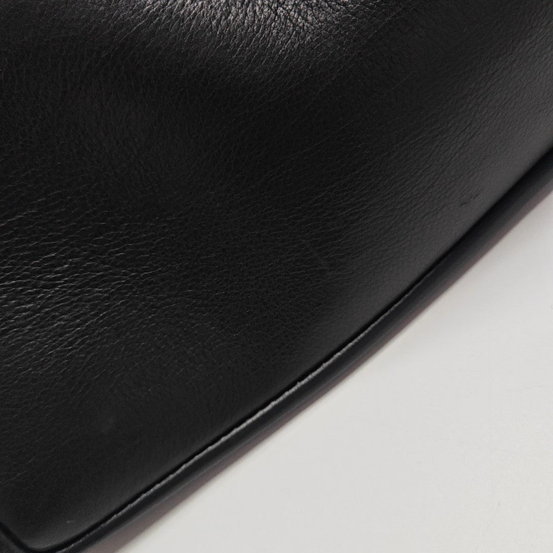 Calfskin Backpack Black