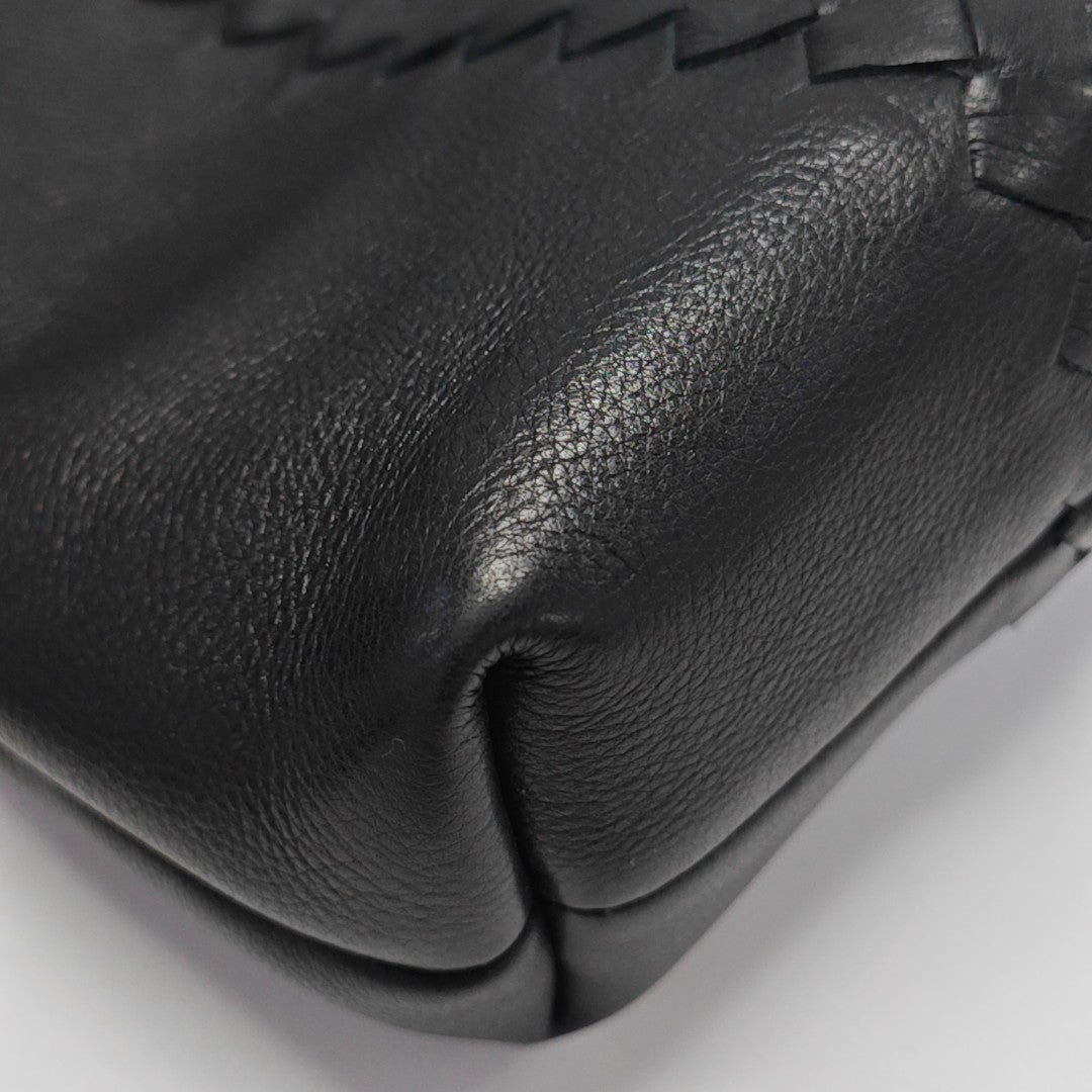 Lambskin Shoulder Bag Black