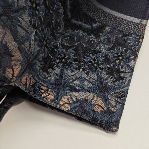 Book Tote Large Canvas Blue