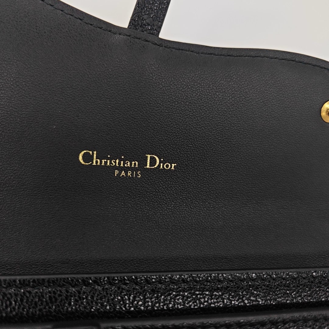 Saddle Mini Calfskin Black