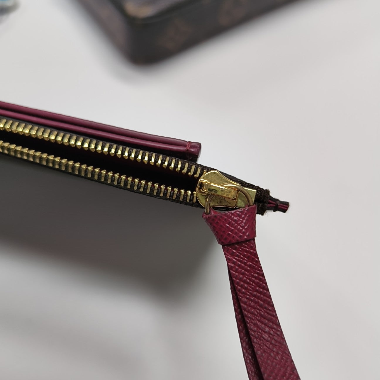 FÉLICIE Monogram Coated Canvas Brown