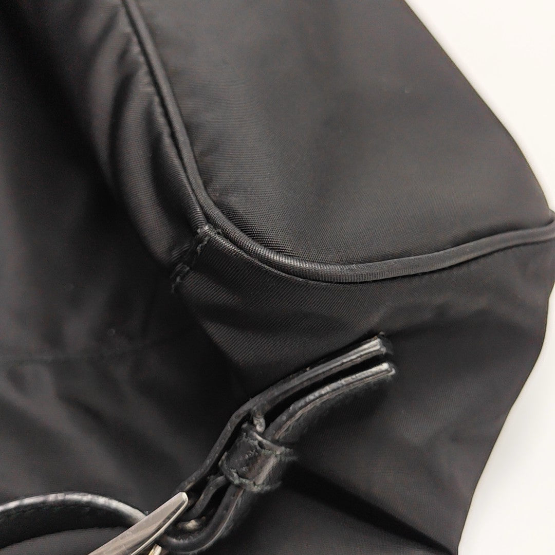 Nylon Backpack Black