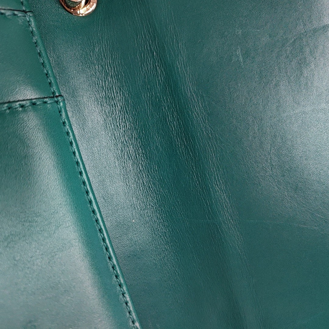 SERPENTI FOREVER Medium Calfskin Green