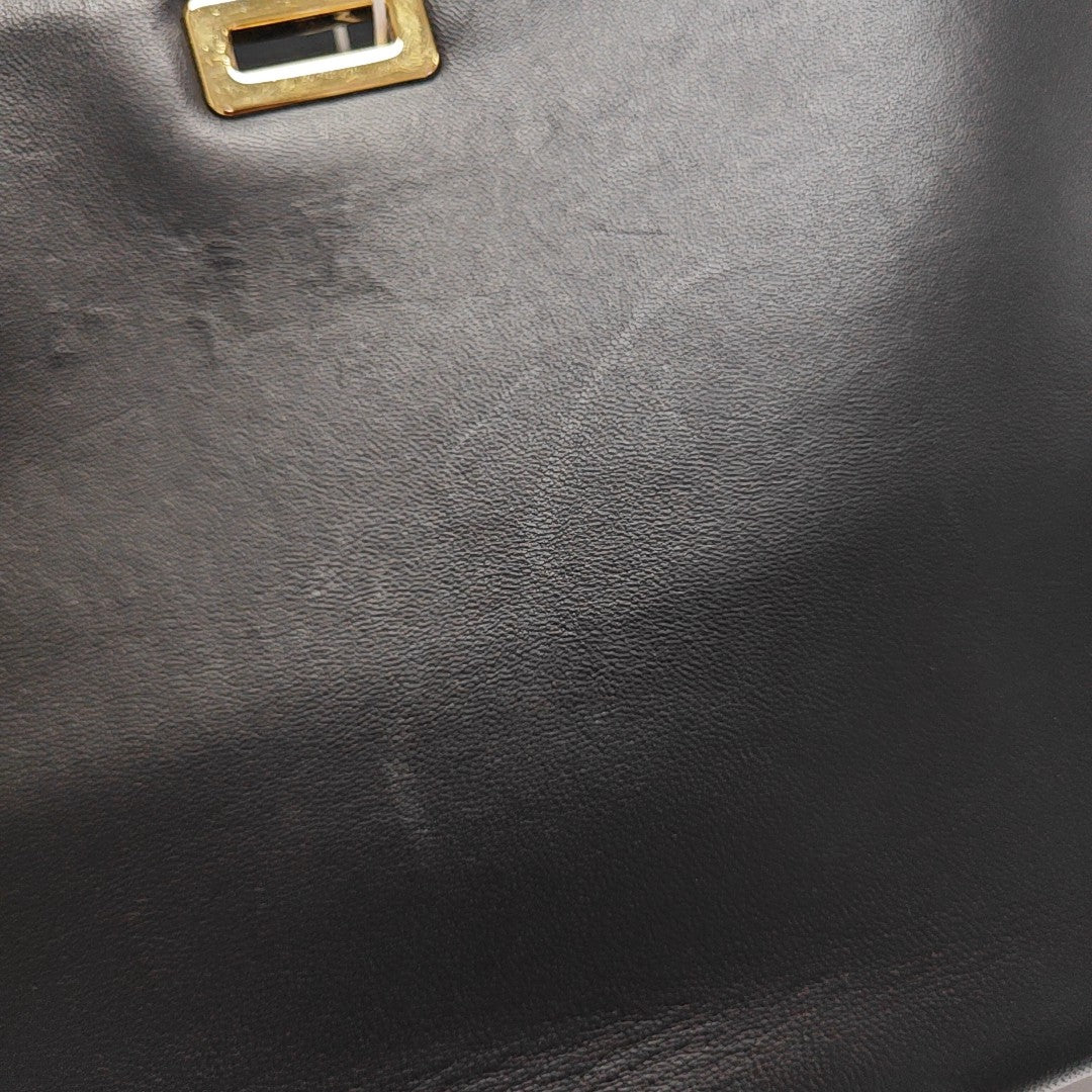 Suede Shoulder Bag Black