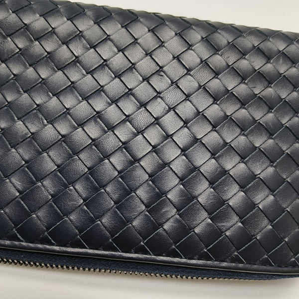 Calfskin Wallet Blue