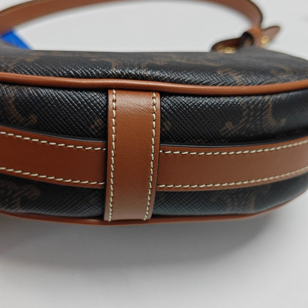 AVA Mini Coated Canvas Brown