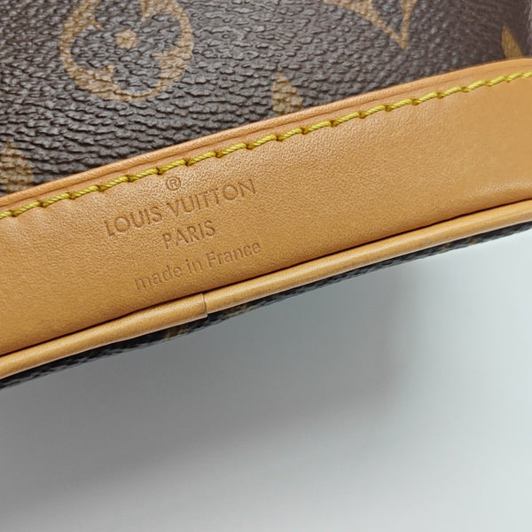NOÉ Nano Monogram Coated Canvas Brown