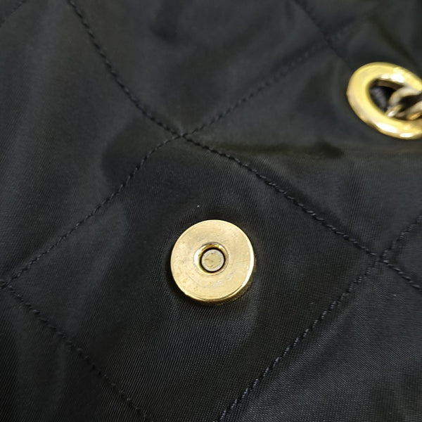 Quilted Nylon Black