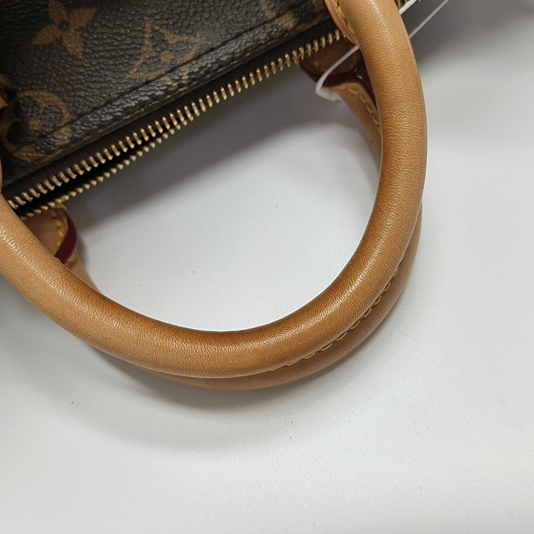 SPEEDY 25 Lona Monogram Marrón