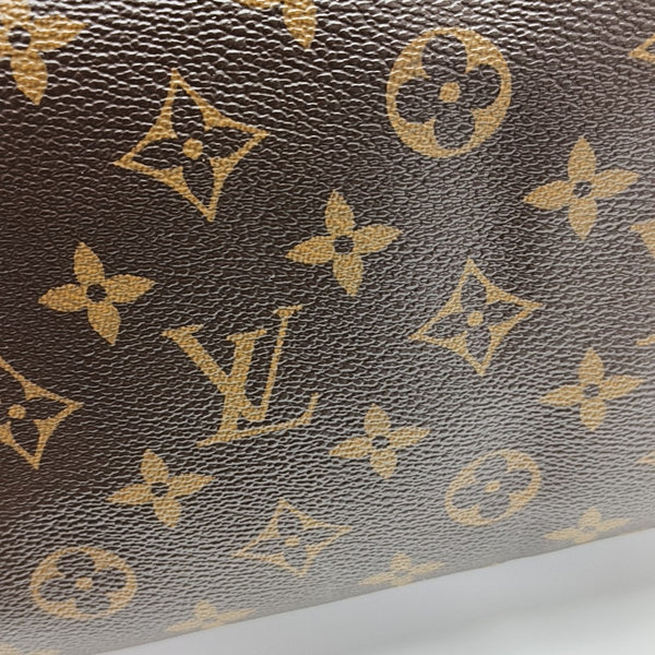 SPEEDY 25 Monogram Coated Canvas Brown