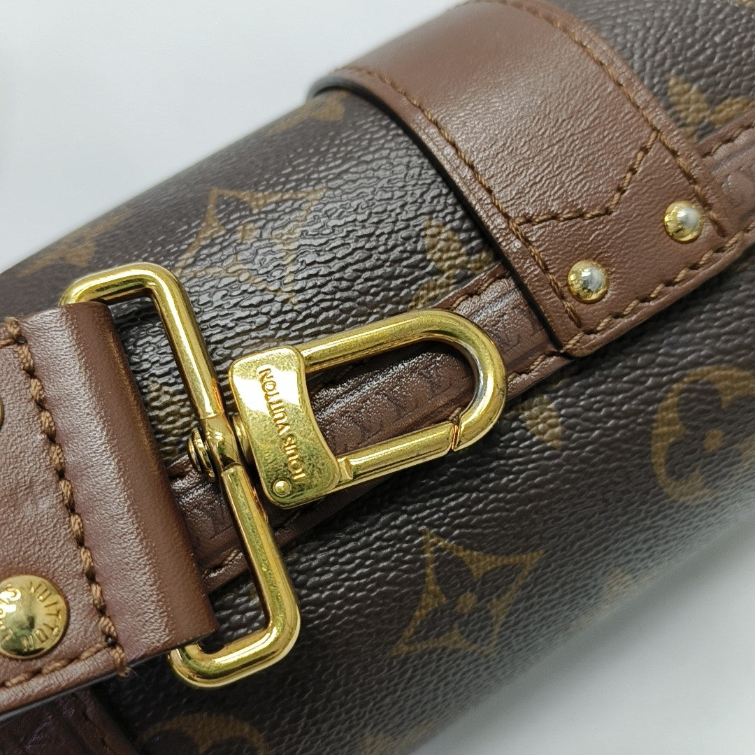 PAPILLON 19 Monogram Coated Canvas Brown