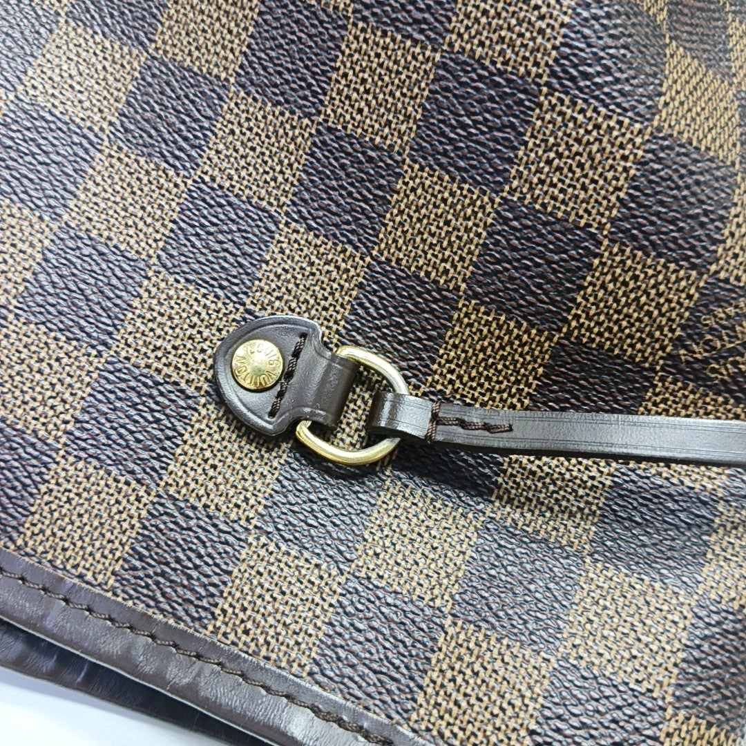 Authenticated pre-owned  NEVERFULL GM Coated Canvas Brown - Tote Bag at Looply