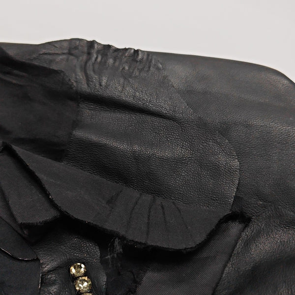 Lambskin Tote Bag Black