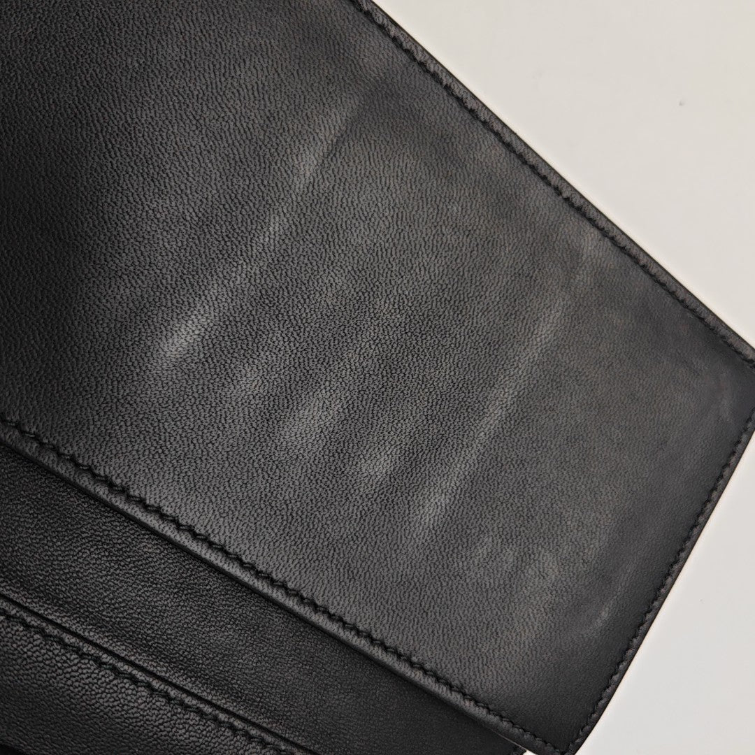 Lambskin Wallet Black