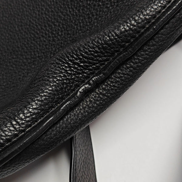Calfskin Crossbody Bag Black