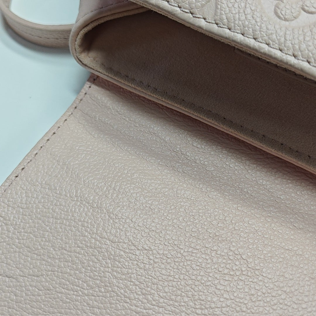 BACKUP Monogram Calfskin Pink
