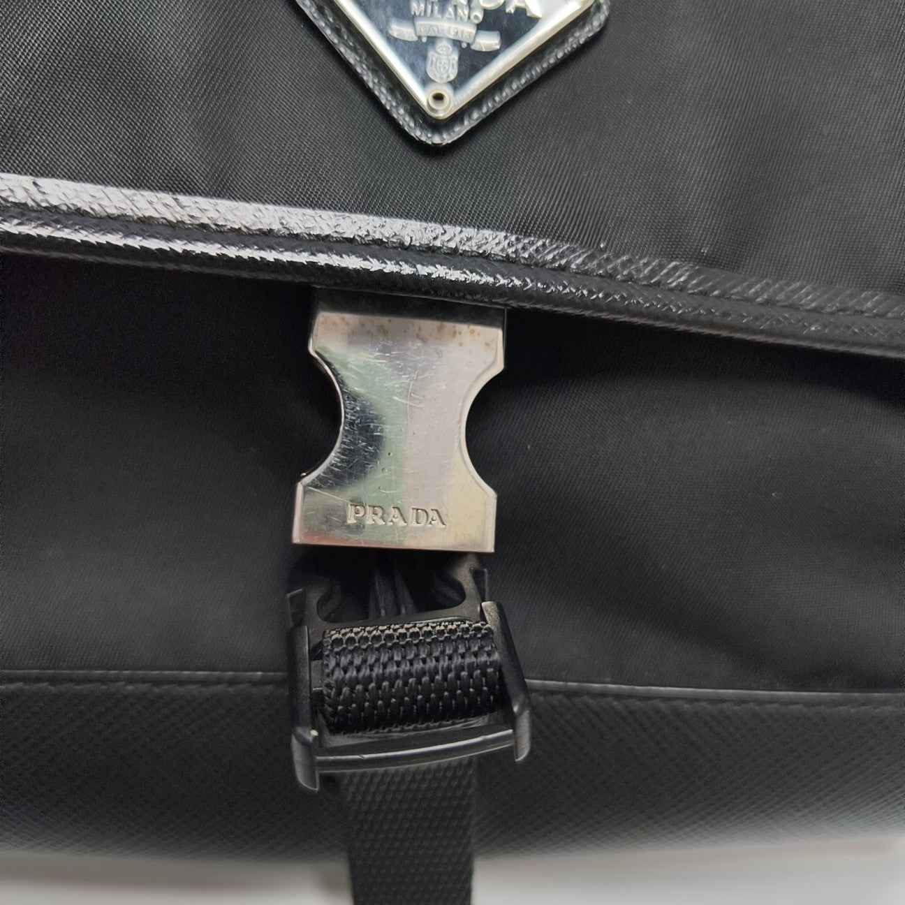 Fold Wallet Nylon Black