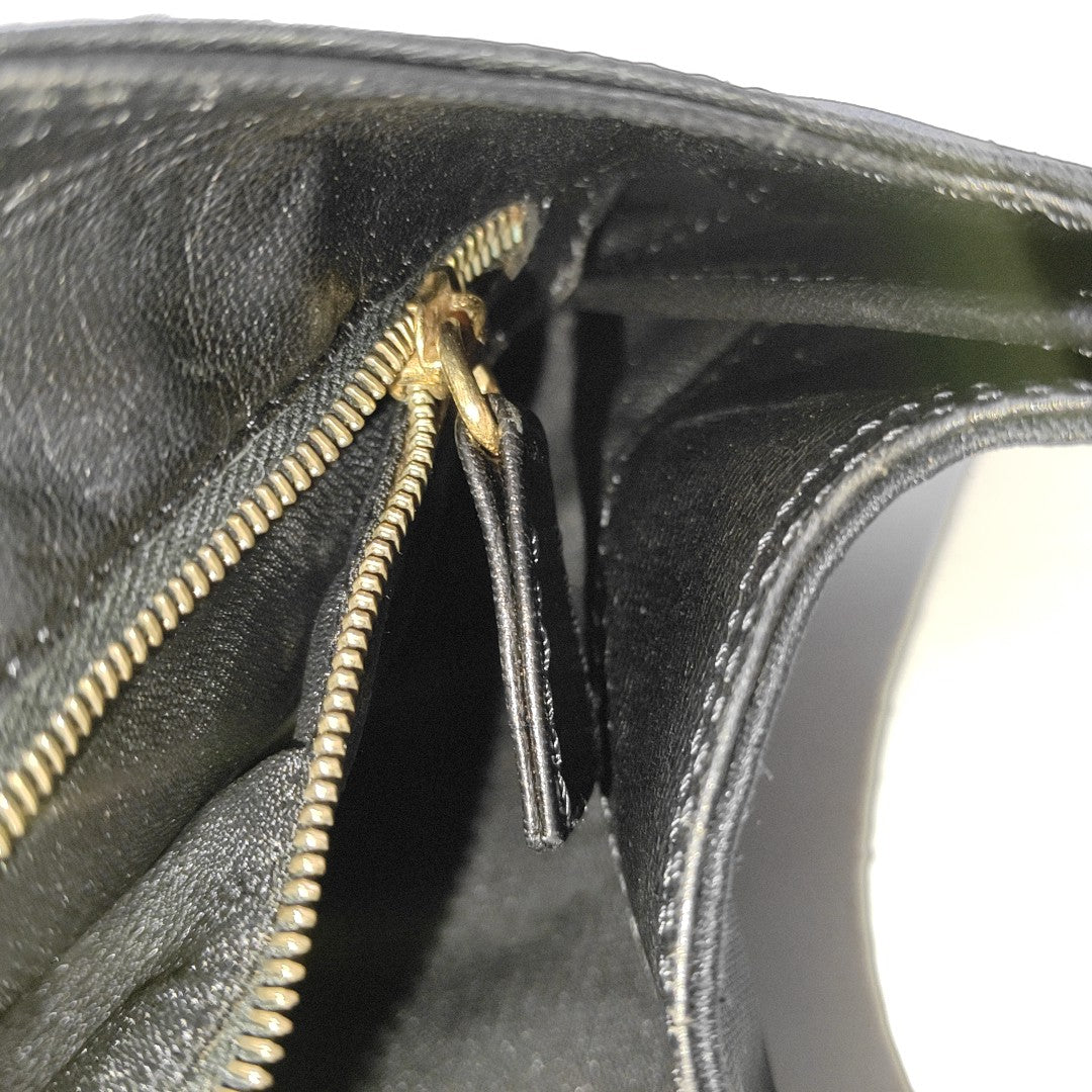 Fabric Shoulder Bag Black