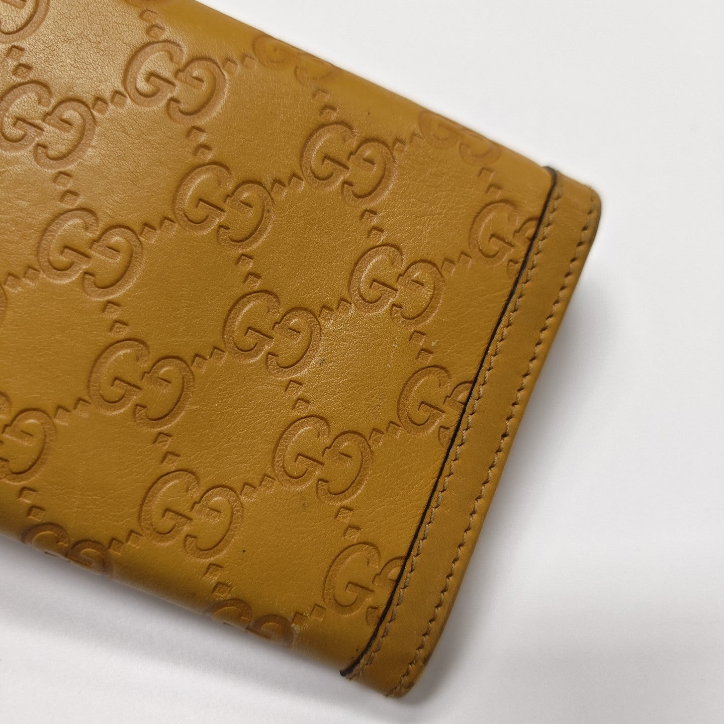 Monogram Calfskin Wallet Yellow